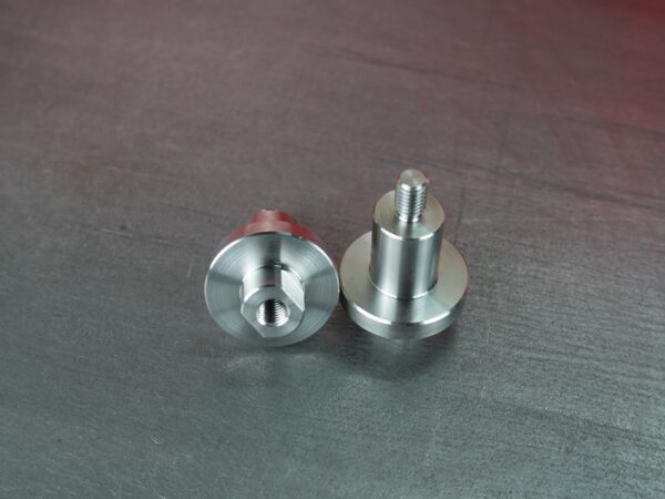 Edelstahl Spiegeladapter für Gilera Runner